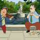 Josh Gad is Birdie in Central Park